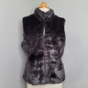 Banana Republic Faux Fur Vest
